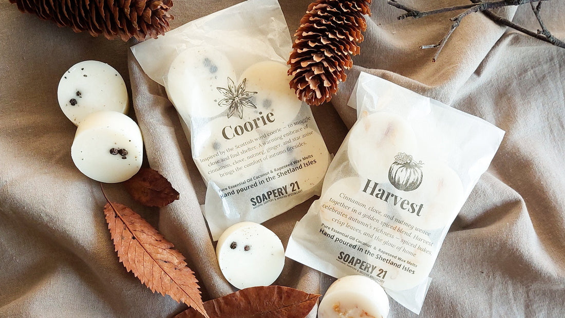 Autumn Wax Melts: Harvest & Coorie Essential Oil Blends for a Cosy Home