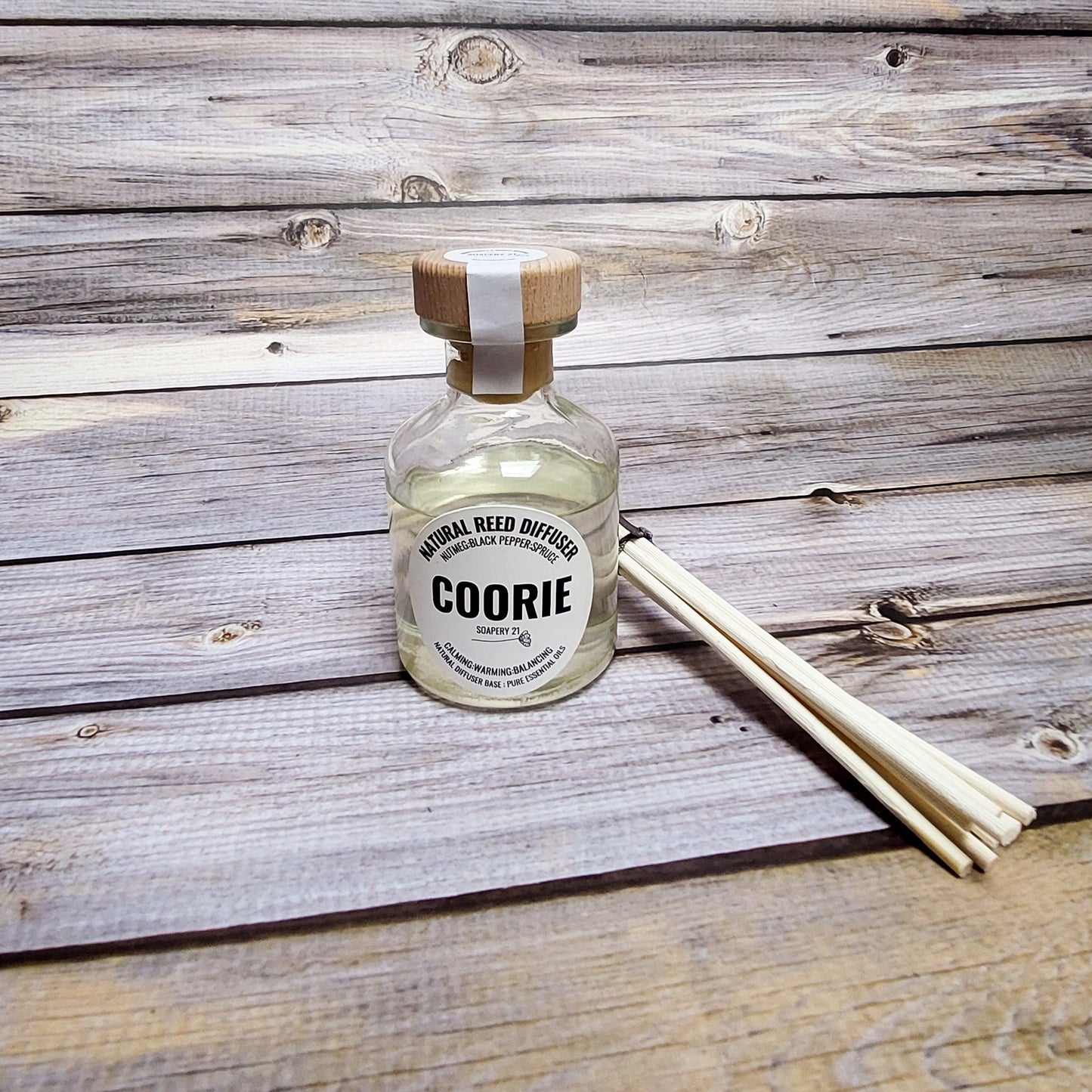 COORIE Reed Diffuser | Cosy Fireside Autumn Blend