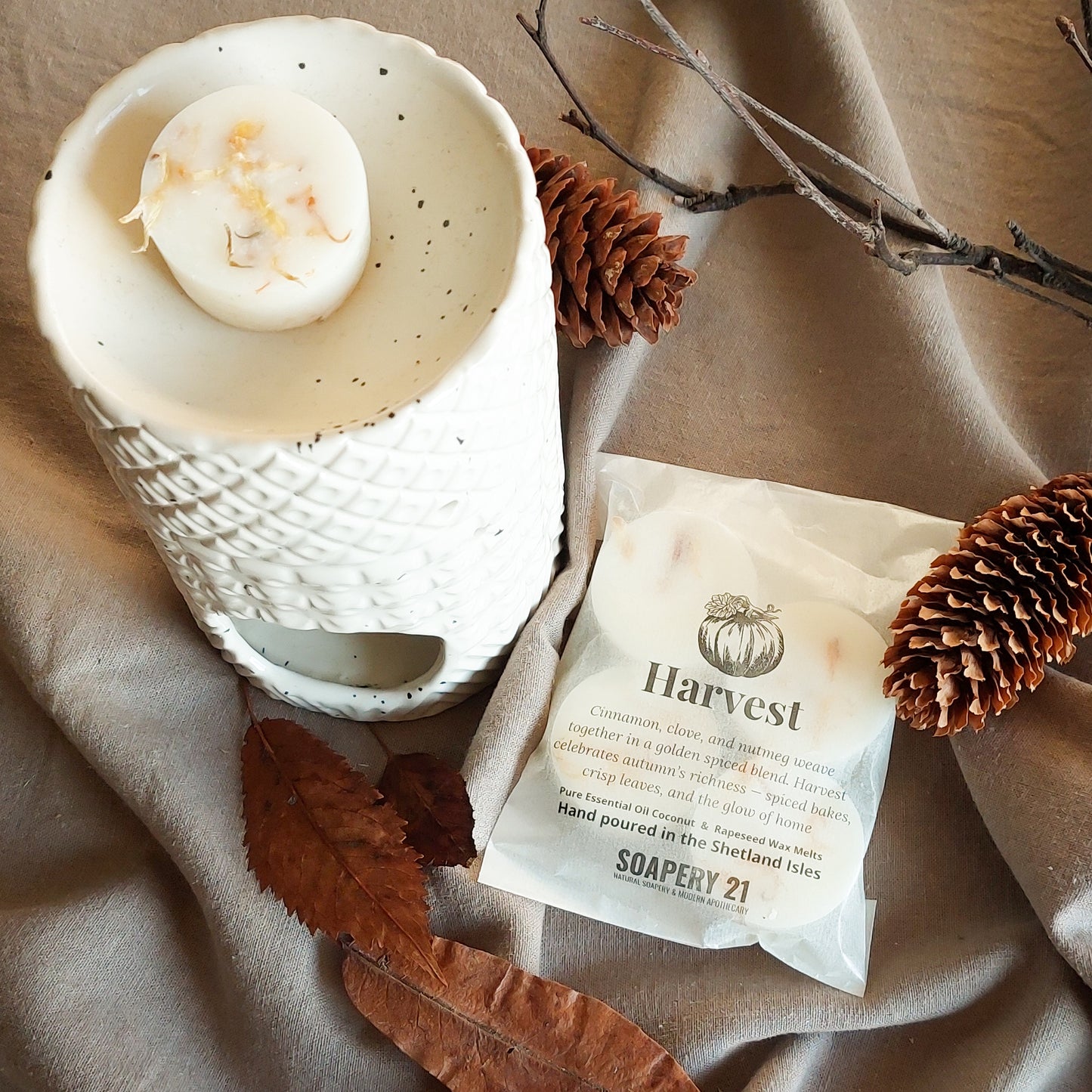 HARVEST Wax Melts | Pumpkin Spice Autumn Scent