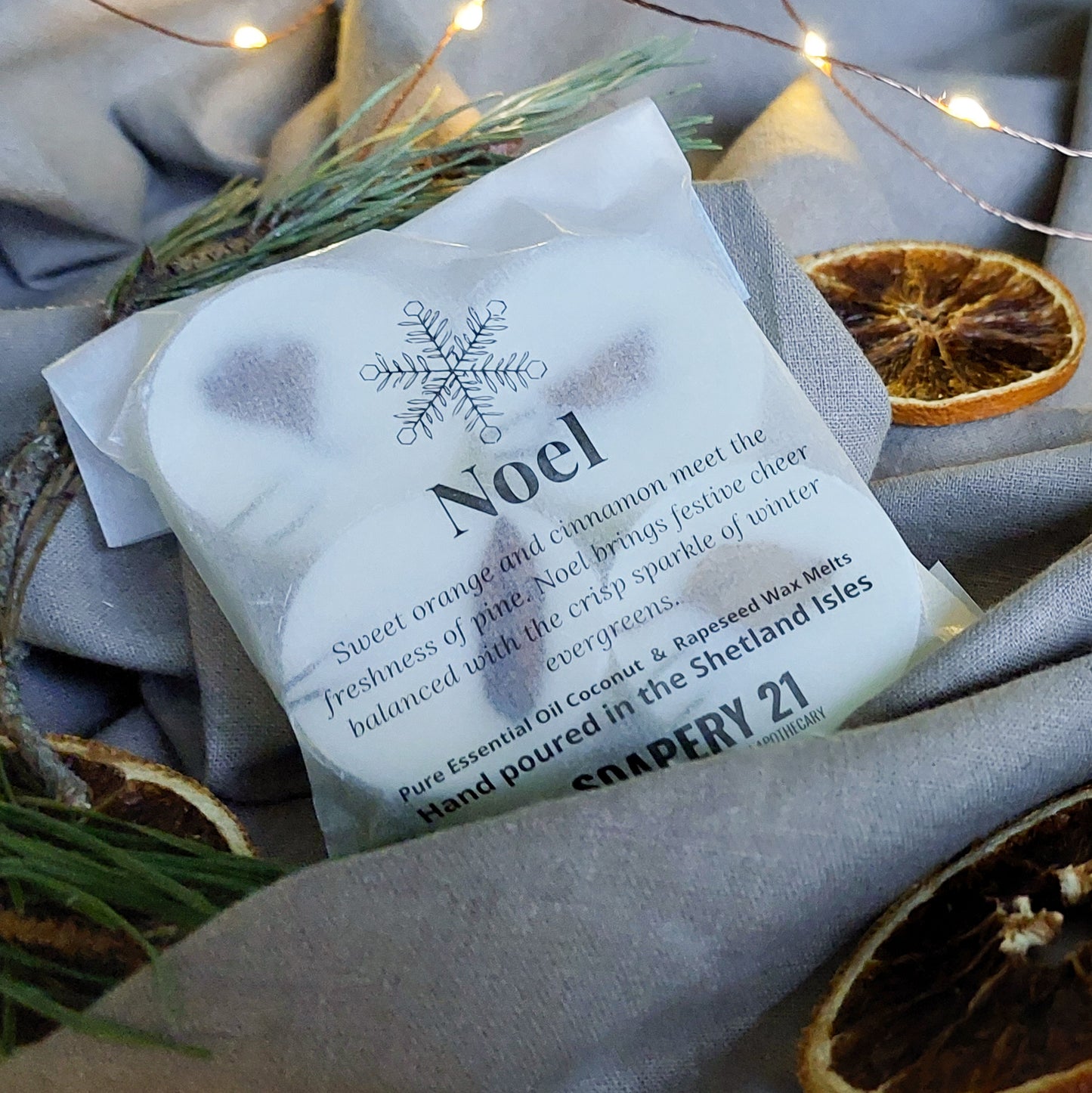 NOEL Wax Melts | Fresh Pine & Fir Winter Scent