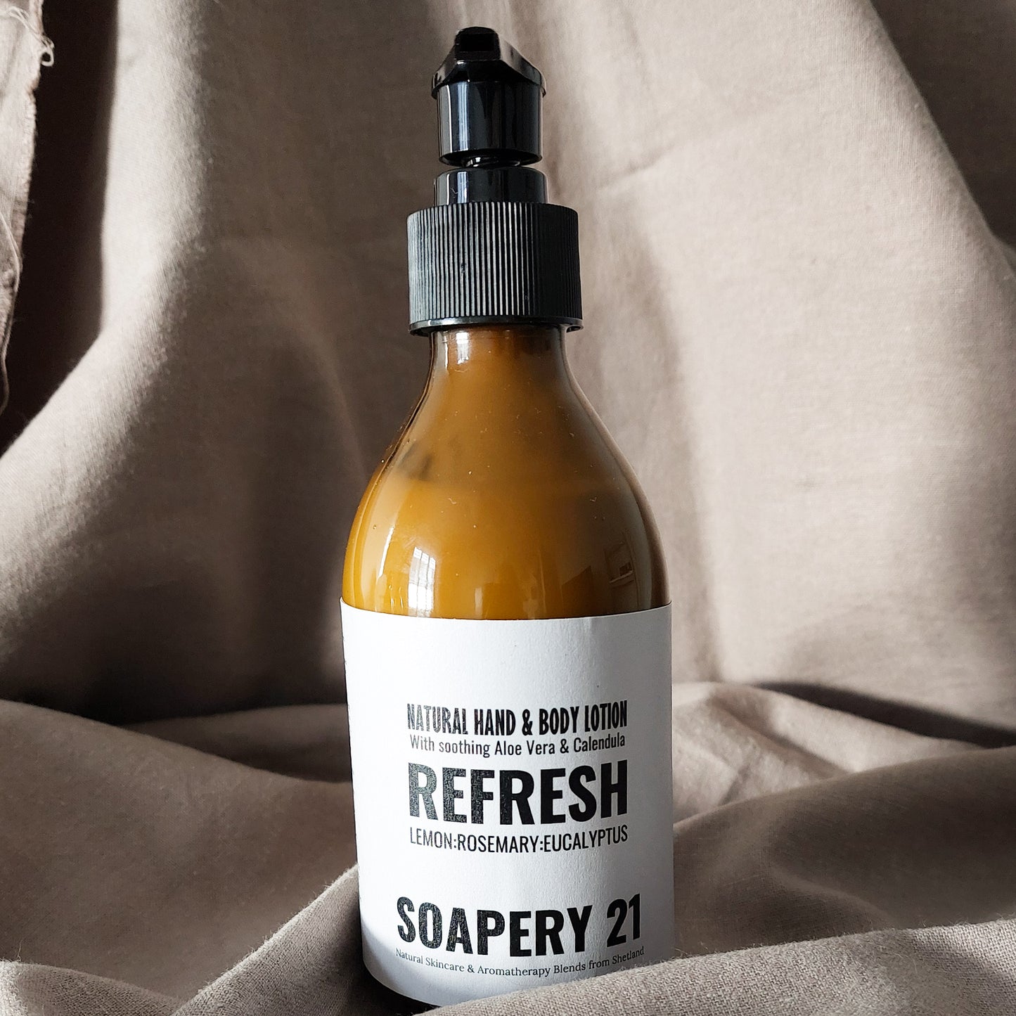 REFRESH Nourishing Hand & Body Lotion – Lemon, Rosemary & Eucalyptus