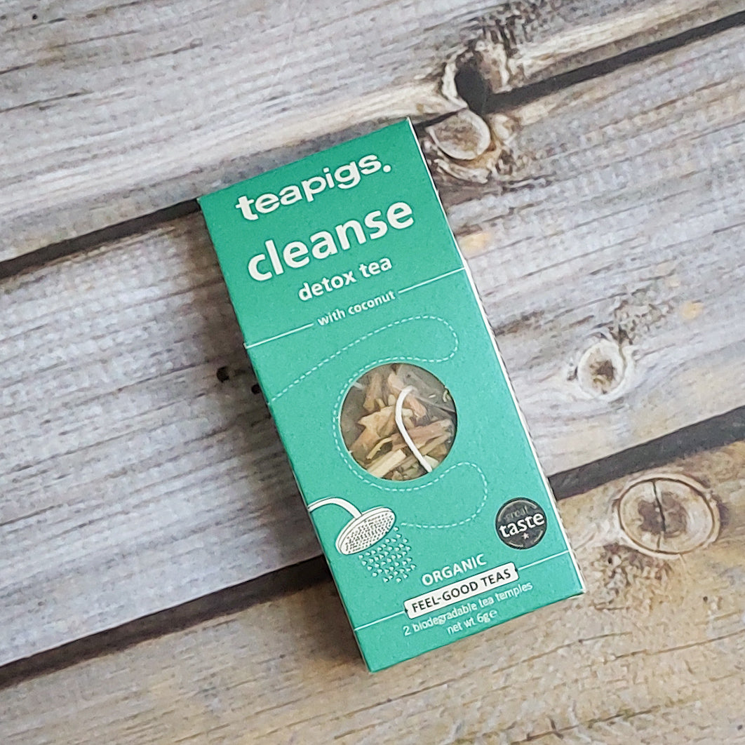 Teapigs Cleansing Tea – Biodegradable Tea Temples (Set of 2)