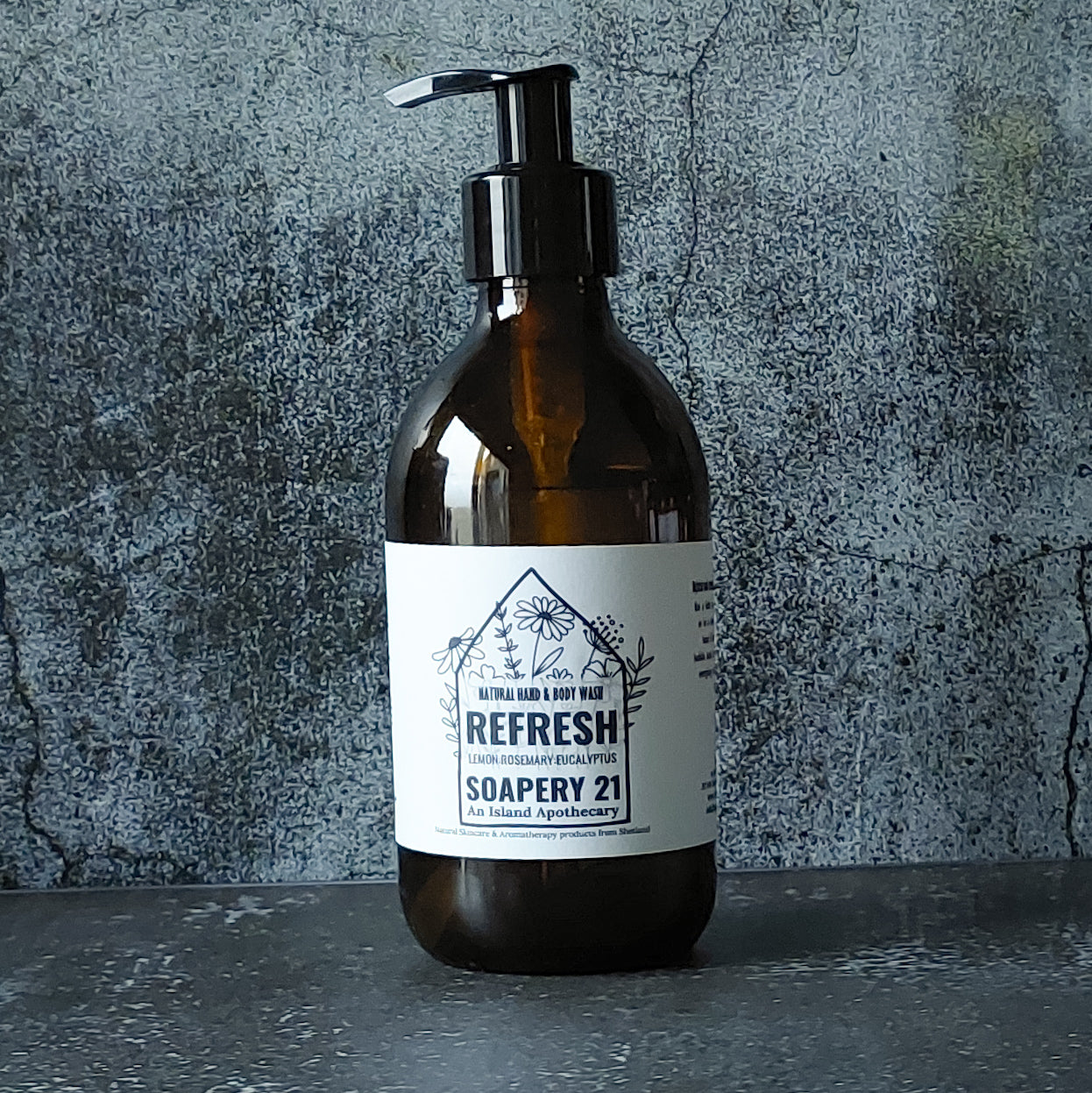 REFRESH Hand & Body Wash – Lemon, Rosemary & Eucalyptus