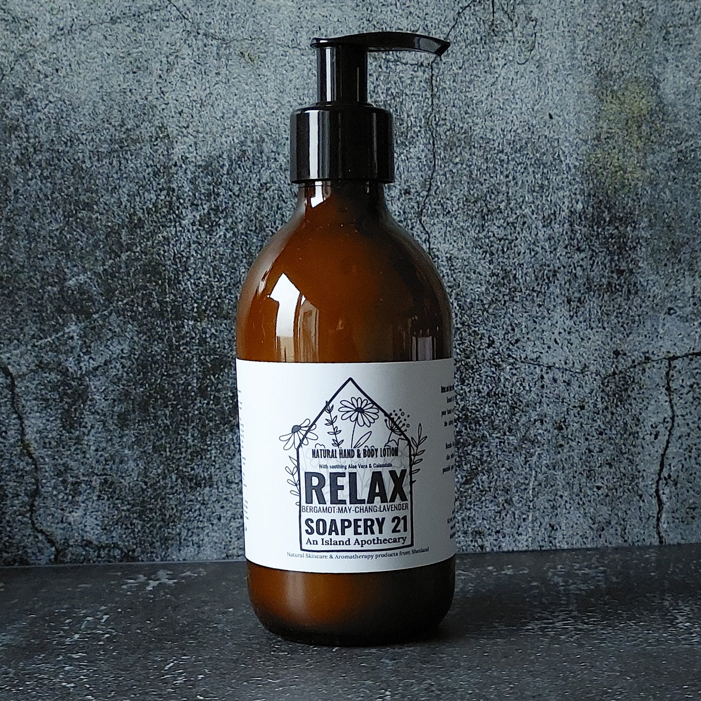 RELAX Nourishing Hand & Body Lotion – Bergamot, May Chang & Lavender