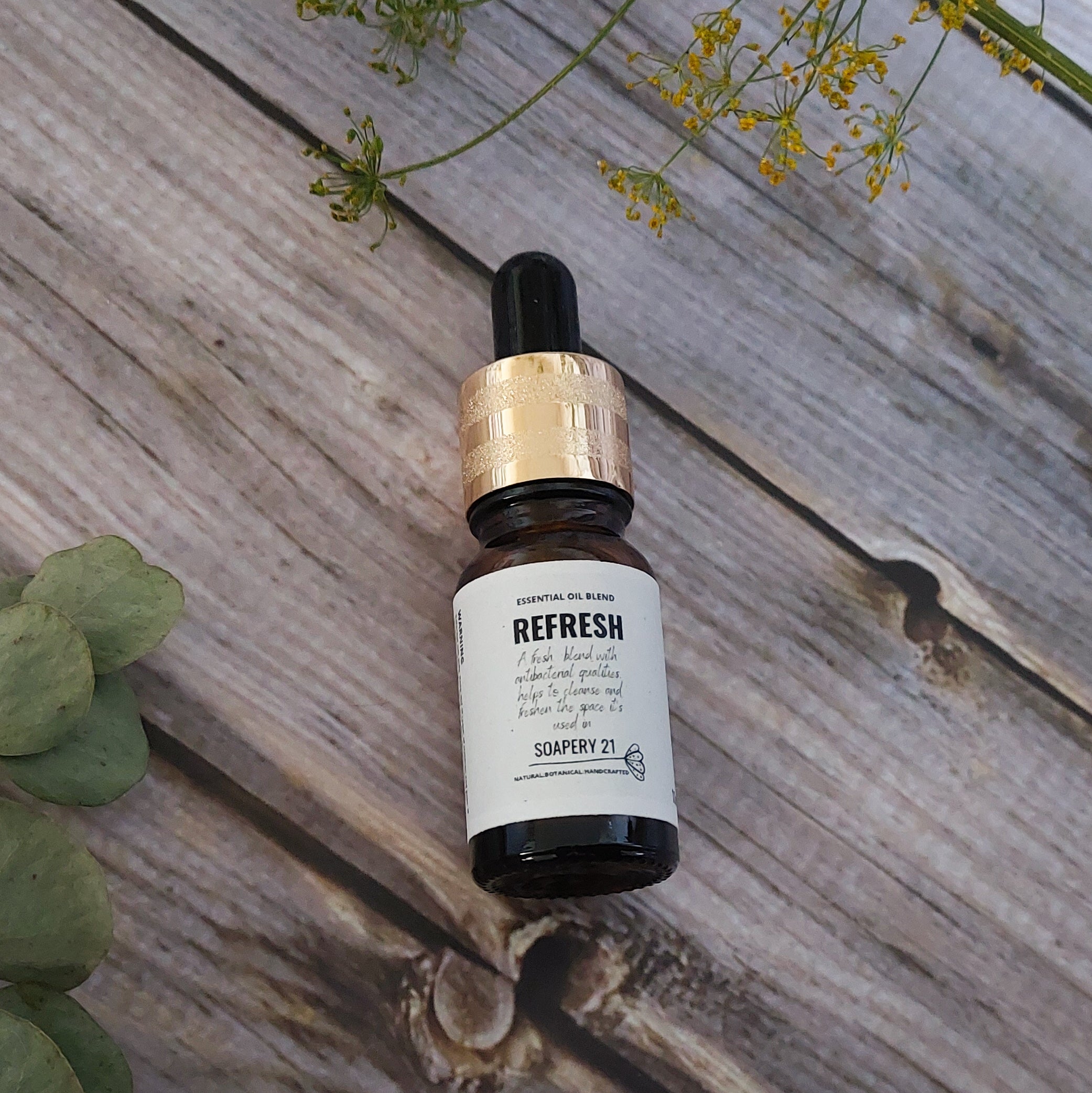 REFRESH Essential Oil Blend | Energising, Uplifting & Revitalising ...