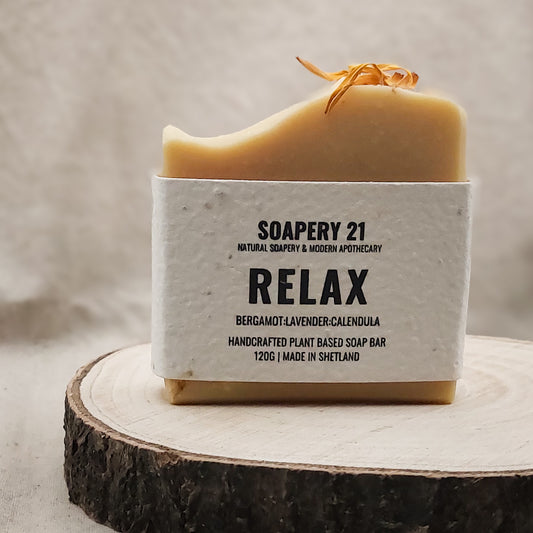 RELAX Soap Bar | Lavender, Bergamot & Calendula