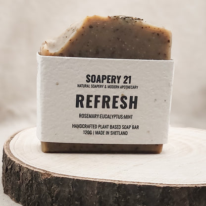 Natural Soap Bundle – 4 Handmade Bars | Calm, Relax, Refresh & Rosy