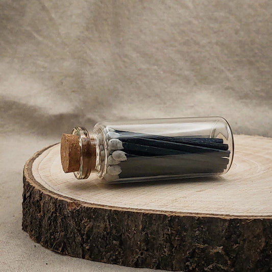 Small Jar of Matches – Decorative & Perfect for Candles