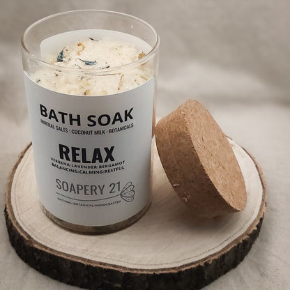 RELAX Bath Soak| Calming, Soothing & Restorative