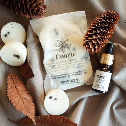 COORIE Essential Oil Blend | Autumn Fireside Scent