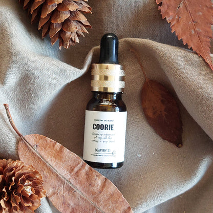 COORIE Essential Oil Blend | Autumn Fireside Scent