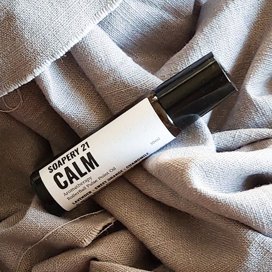 CALM Aromatherapy Perfume Roller – Lavender Chamomile & Orange Blend