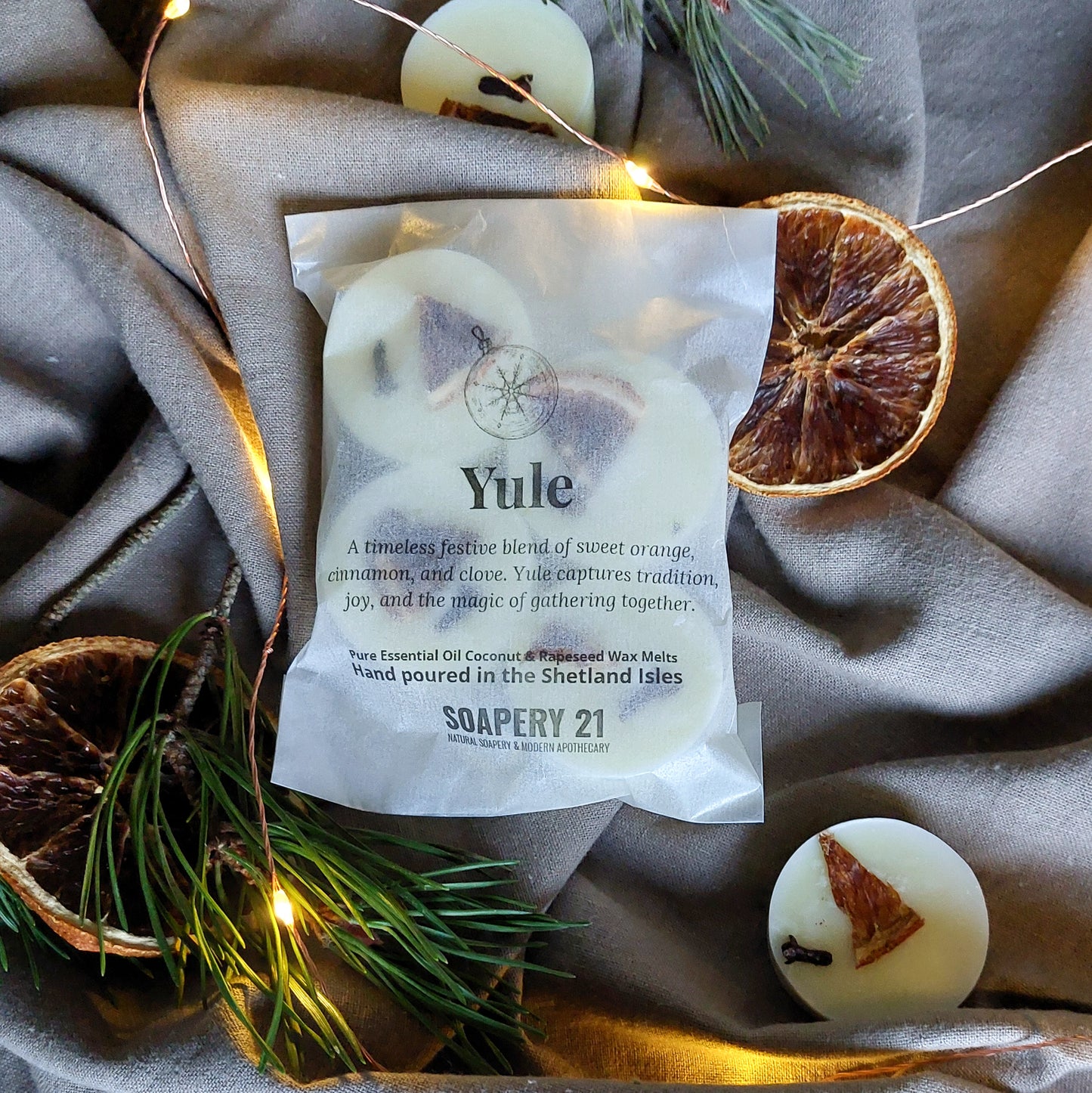 YULE Wax Melts | Cinnamon, Clove & Sweet Orange