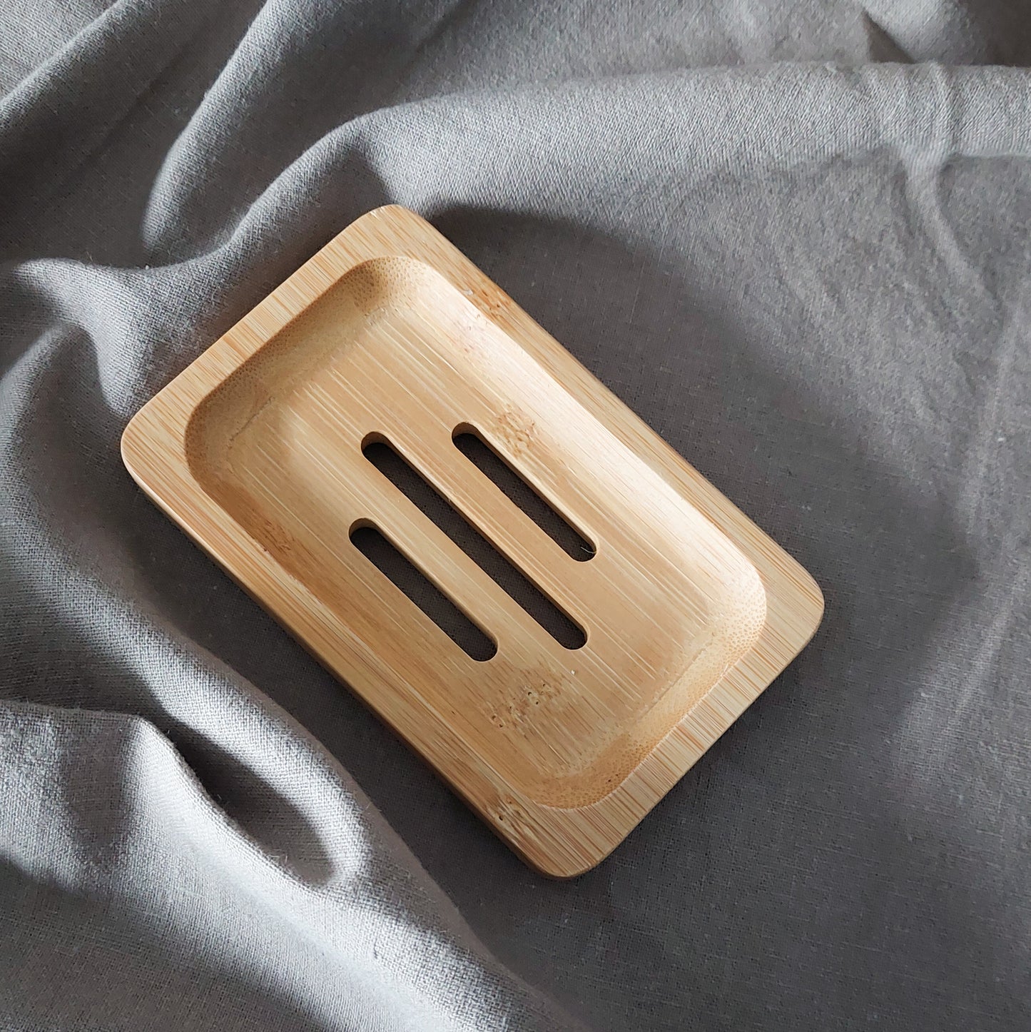Bamboo Soap Dish | Eco-Friendly