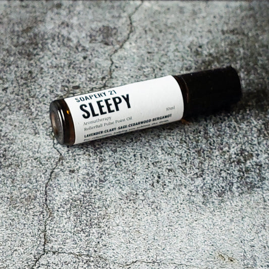 SLEEPY Aromatherapy Perfume Roller – Lavender Howood & Clary Sage Blend