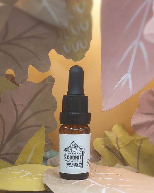 COORIE Essential Oil Blend | Autumn Fireside Scent
