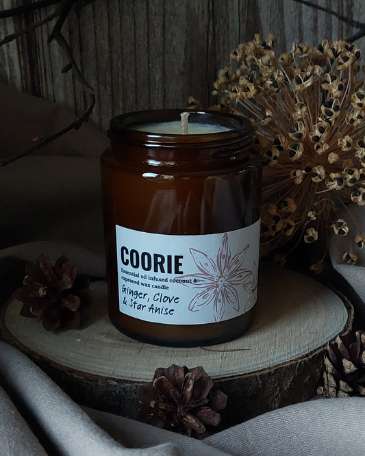COORIE candle| Autumn Fireside Scent