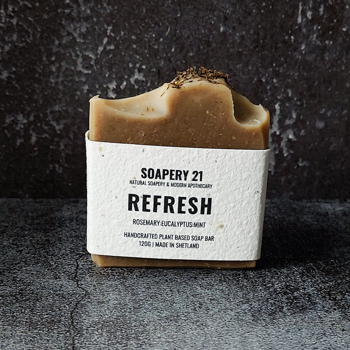 REFRESH Soap Bar | Lemon, Eucalyptus, Rosemary & Peppermint