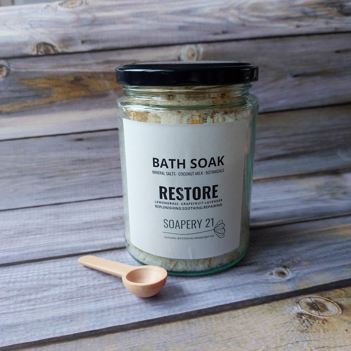 RESTORE Bath Salt Soak Jar